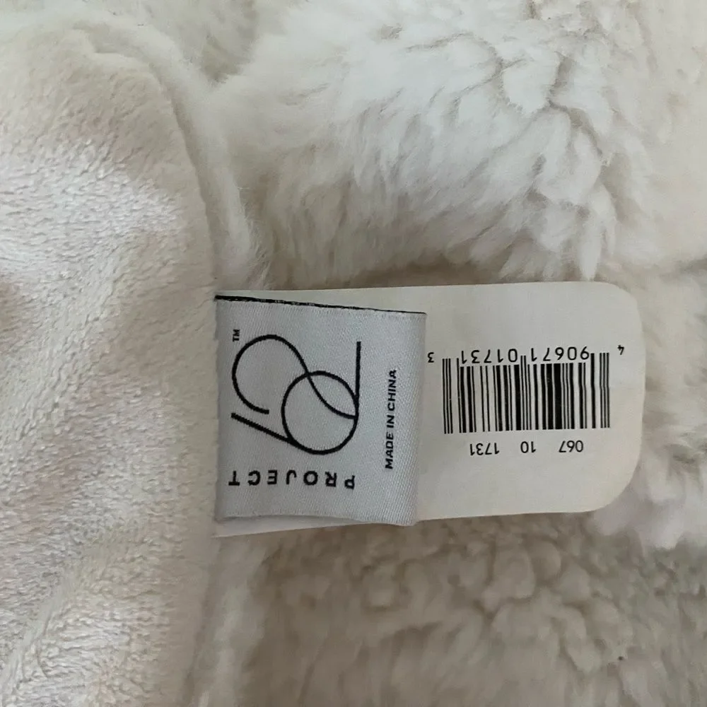 Project 62 Ribbed Faux Fur Throw Blanket